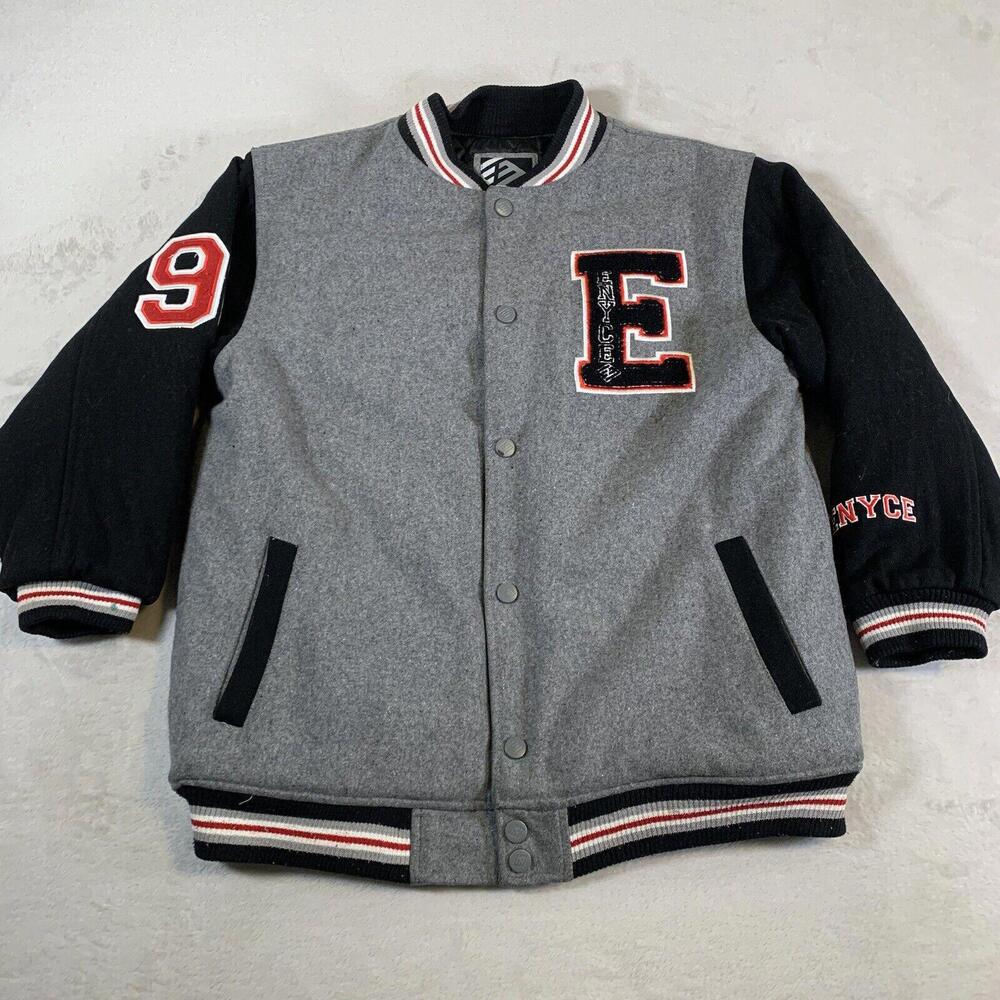 Enyce Varsity Letterman Jacket Mens Small (Tag M Fits S) Wool Hip Hop Vintage